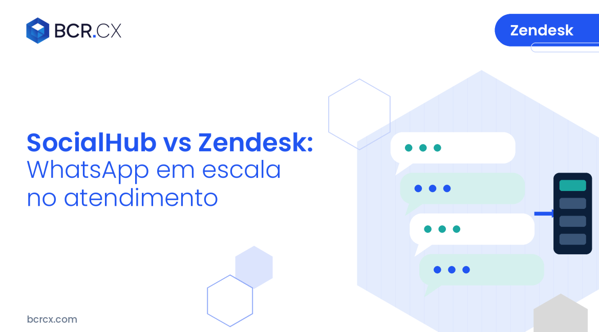 SocialHub vs Zendesk para WhatsApp: qual atende operação com volume